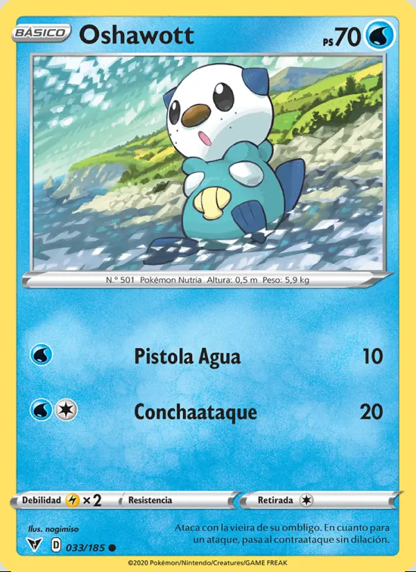 Image of the card Oshawott