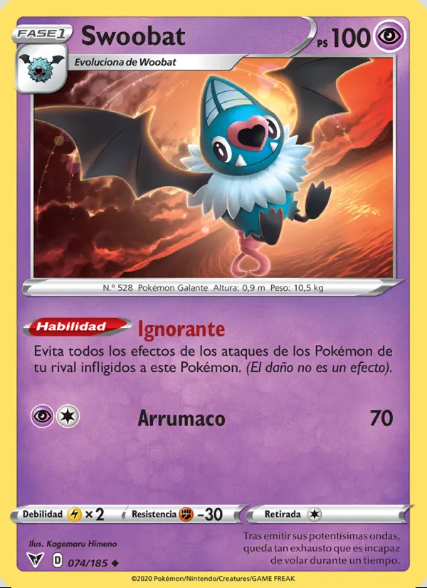 Image of the card Swoobat