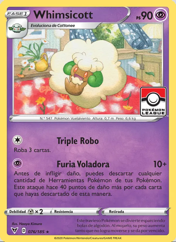 Image of the card Whimsicott