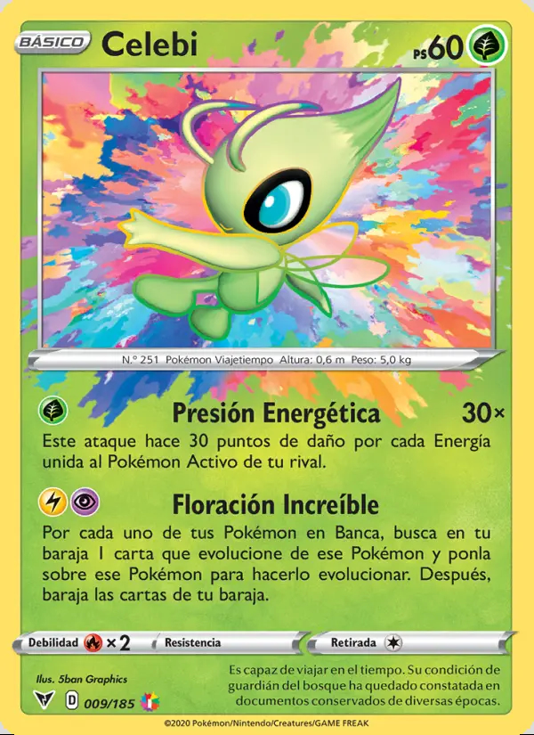 Image of the card Celebi