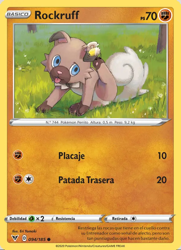 Image of the card Rockruff