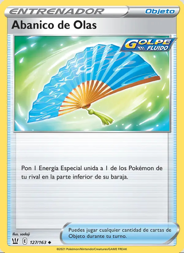 Image of the card Abanico de Olas