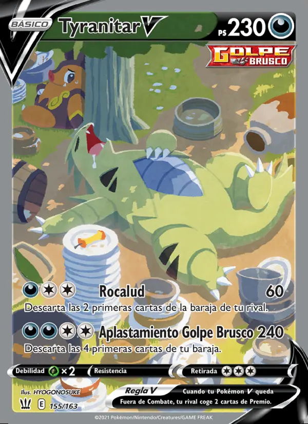 Image of the card Tyranitar V