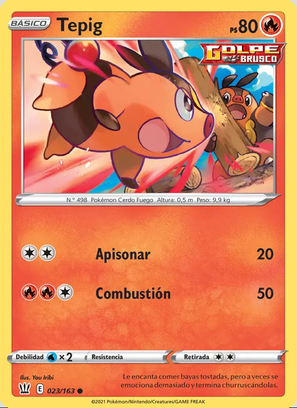 Image of the card Tepig