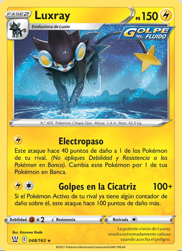 Image of the card Luxray