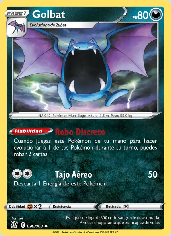 Image of the card Golbat