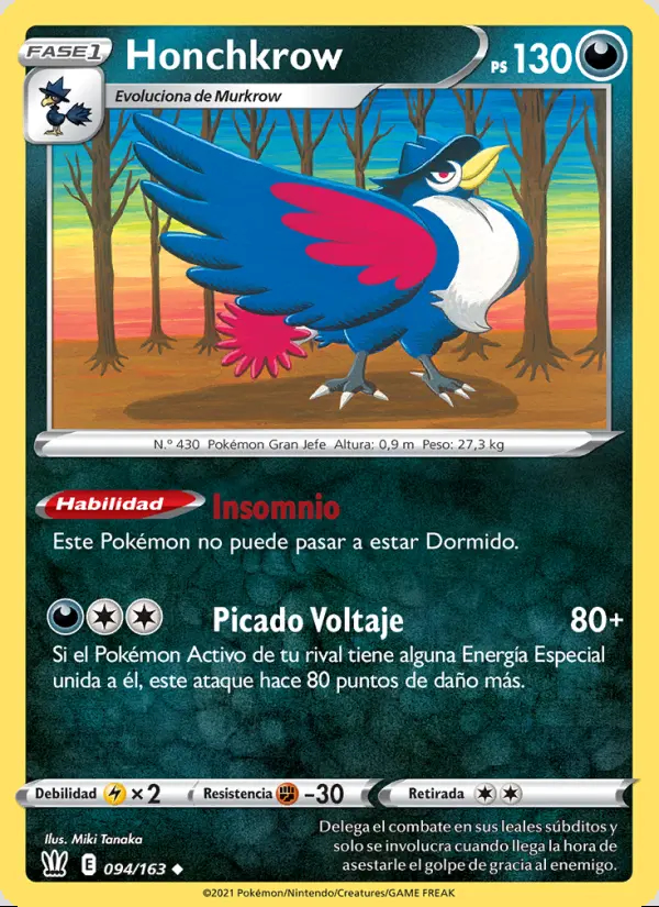 Image of the card Honchkrow