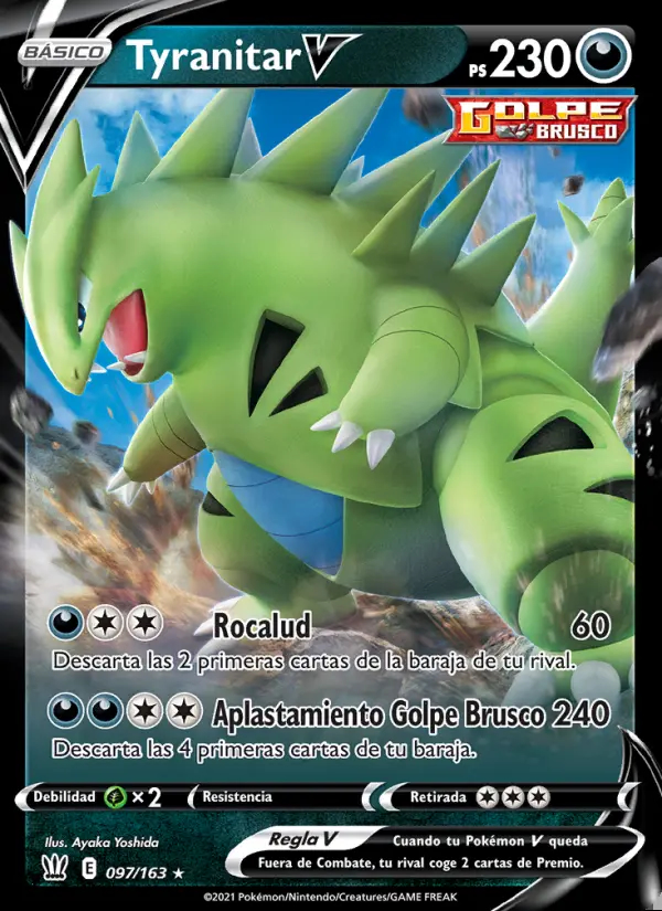 Image of the card Tyranitar V