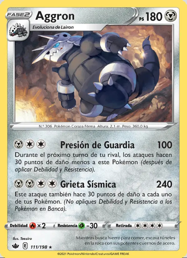 Image of the card Aggron