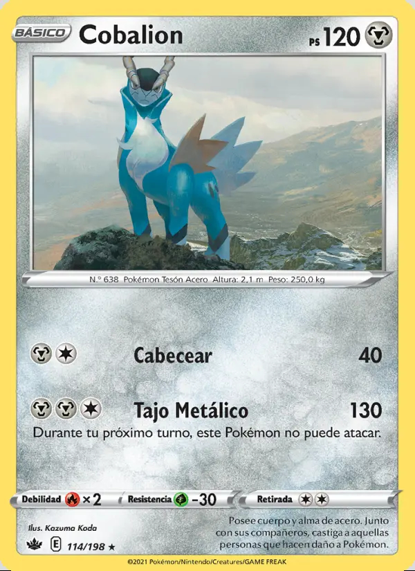 Image of the card Cobalion