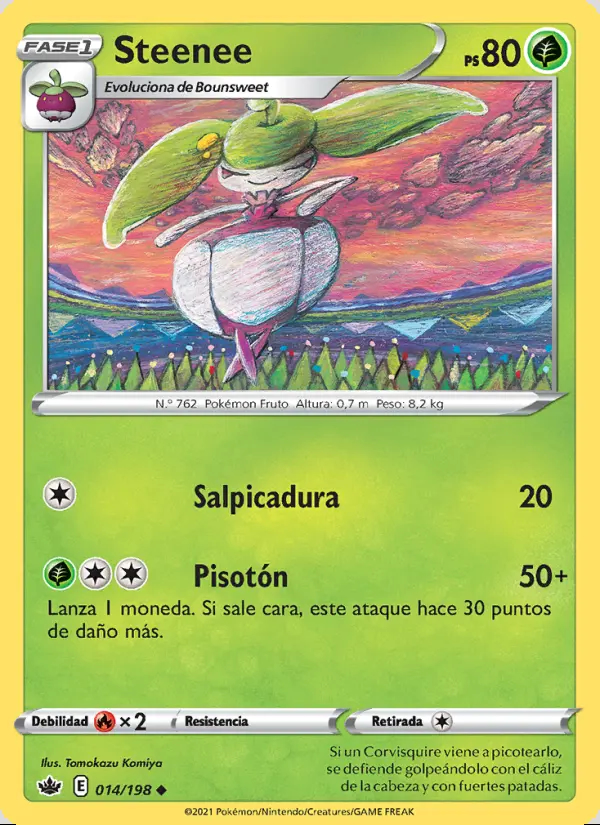 Image of the card Steenee