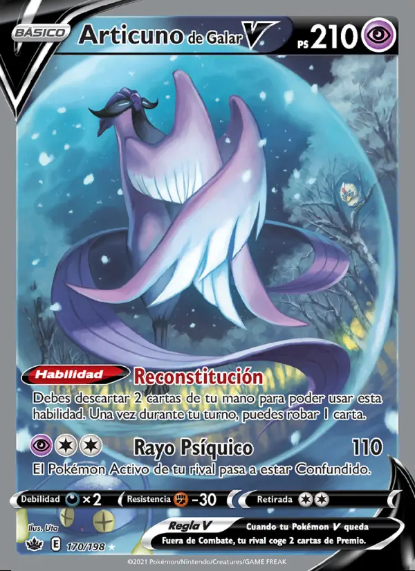 Image of the card Articuno de Galar V