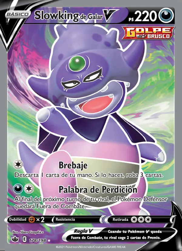 Image of the card Slowking de Galar V