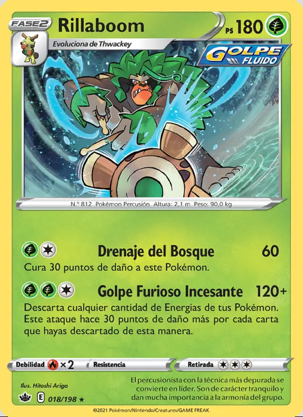 Image of the card Rillaboom