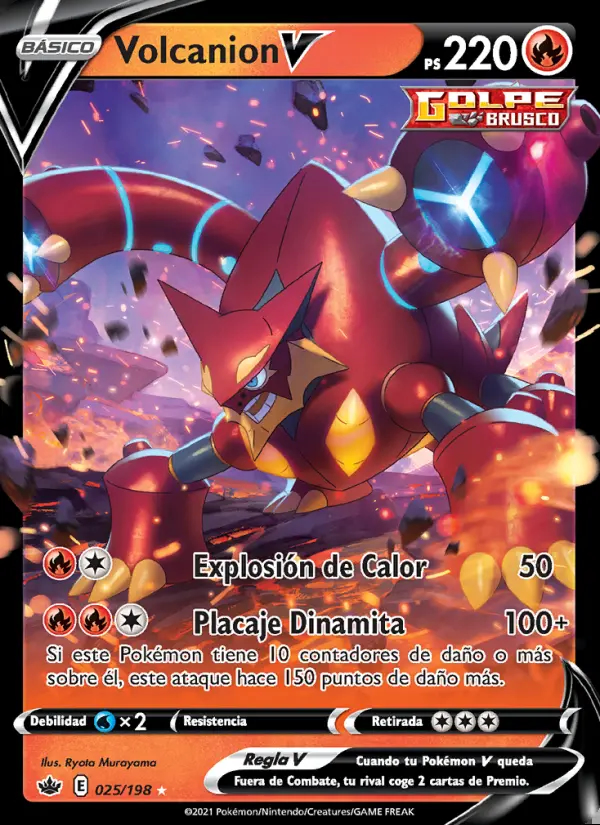 Image of the card Volcanion V