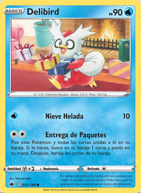 Image of the card Delibird