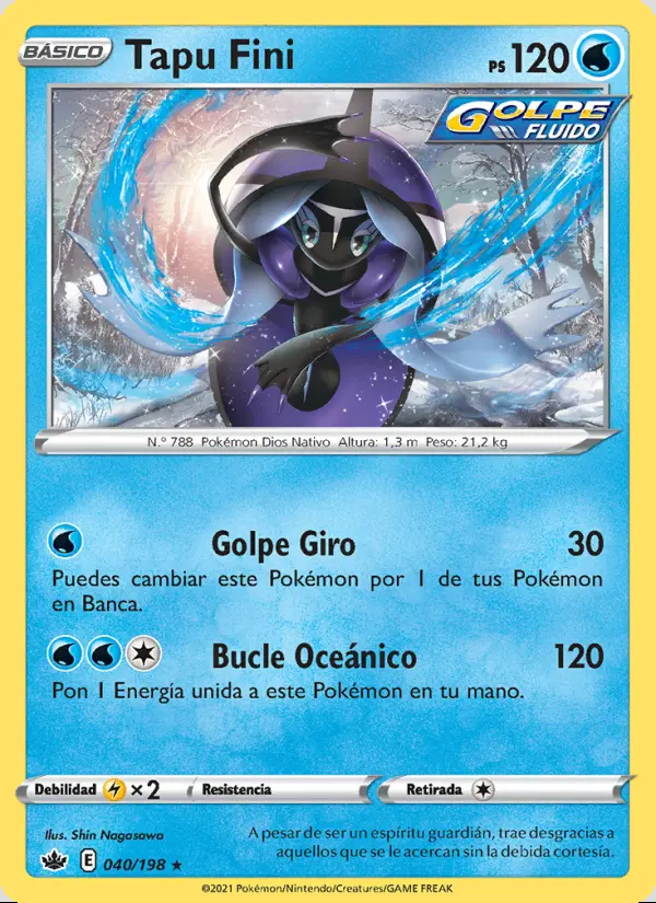 Image of the card Tapu Fini