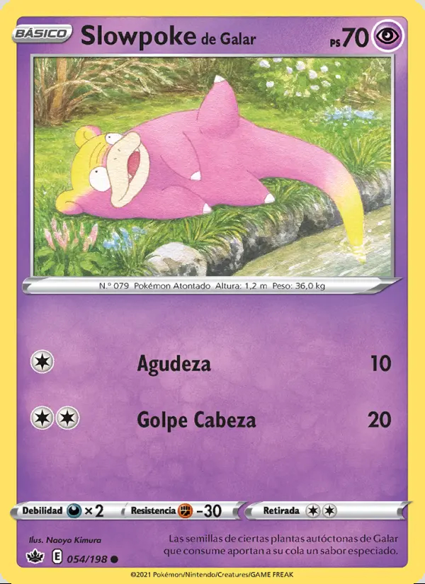 Image of the card Slowpoke de Galar