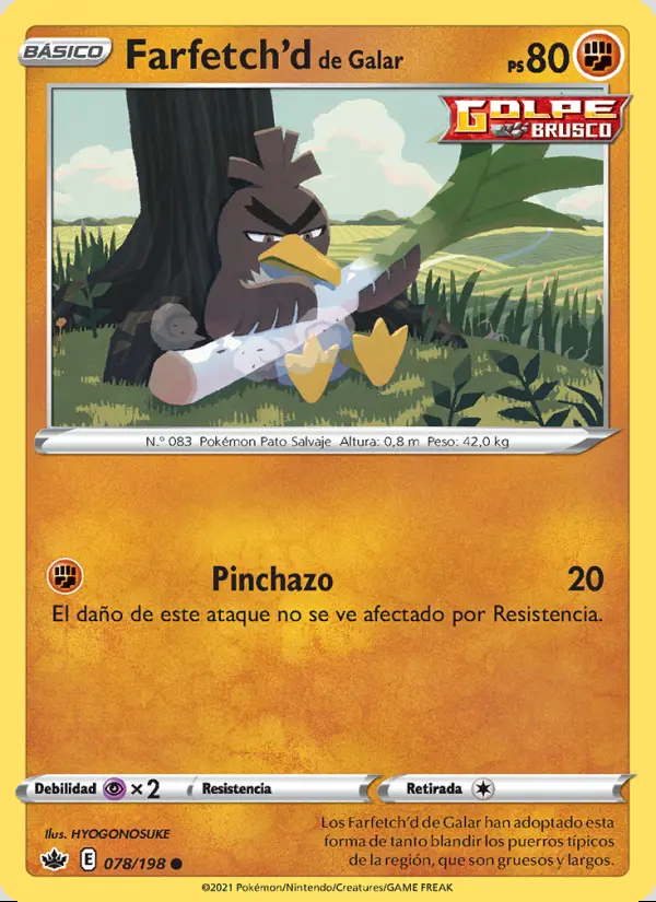 Image of the card Farfetch'd de Galar