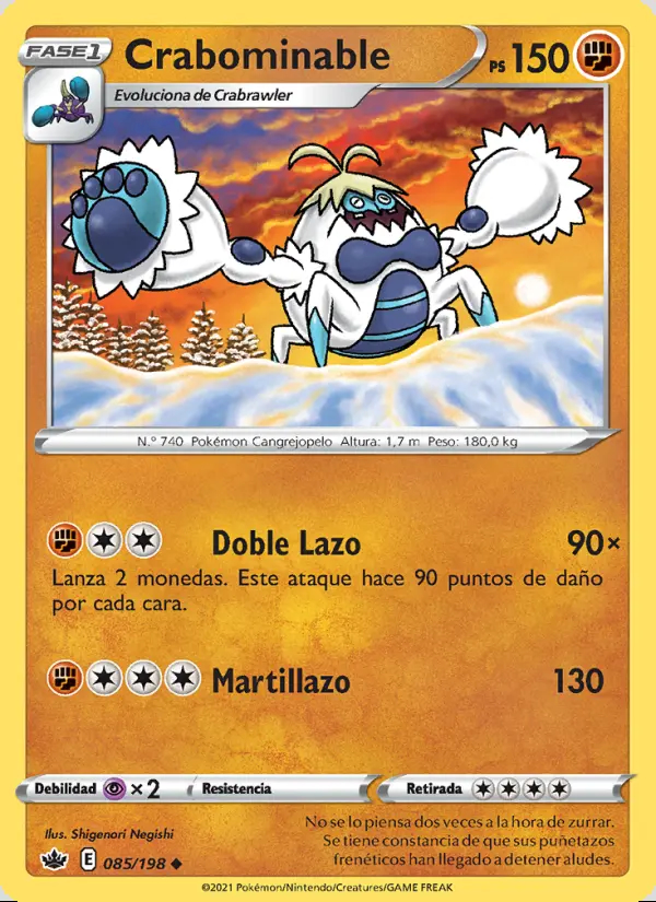 Image of the card Crabominable