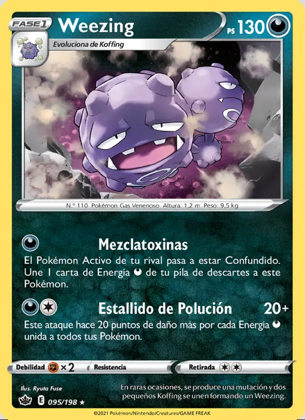 Image of the card Weezing