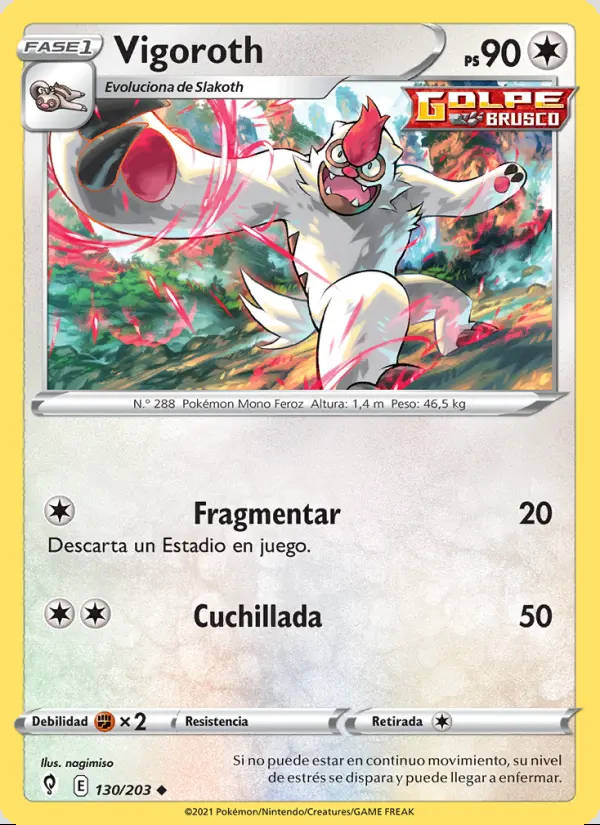 Image of the card Vigoroth