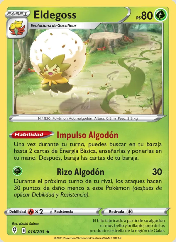 Image of the card Eldegoss