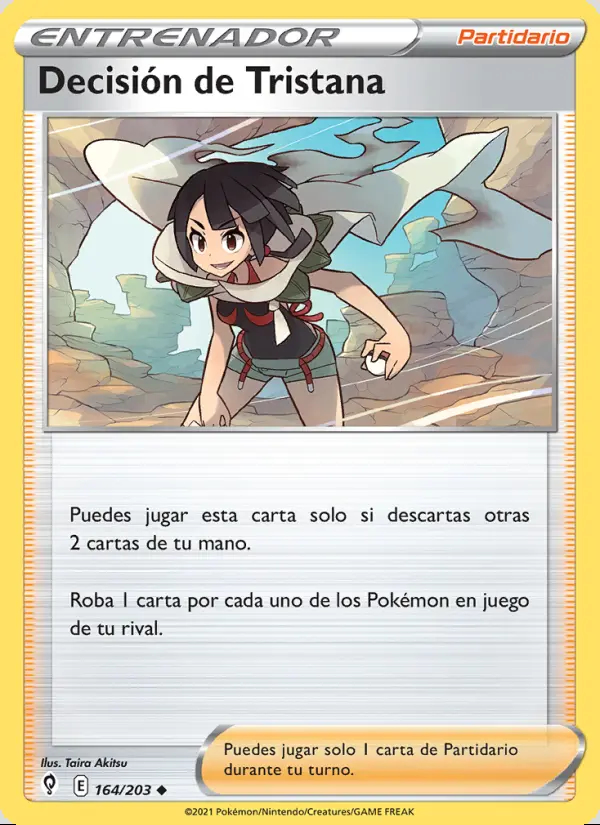 Image of the card Decisión de Tristana