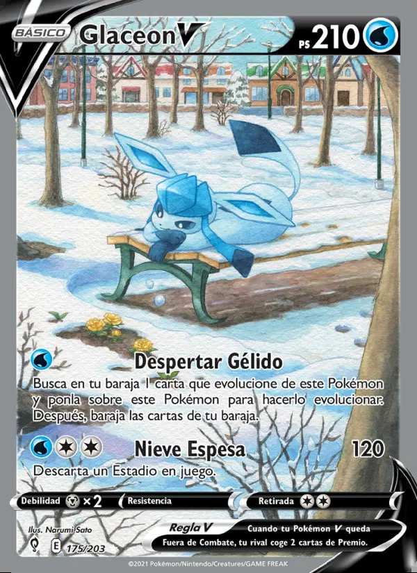 Image of the card Glaceon V