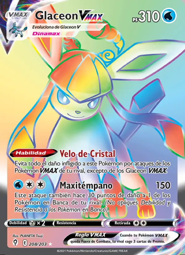 Image of the card Glaceon VMAX