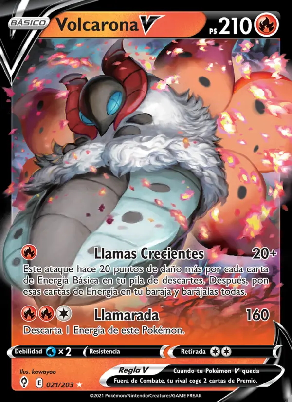 Image of the card Volcarona V