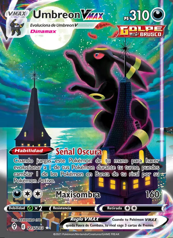 Image of the card Umbreon VMAX