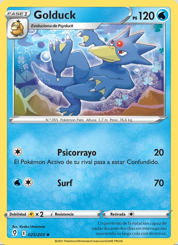 Image of the card Golduck