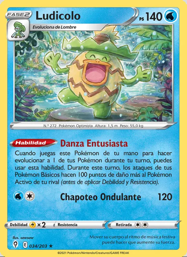 Image of the card Ludicolo