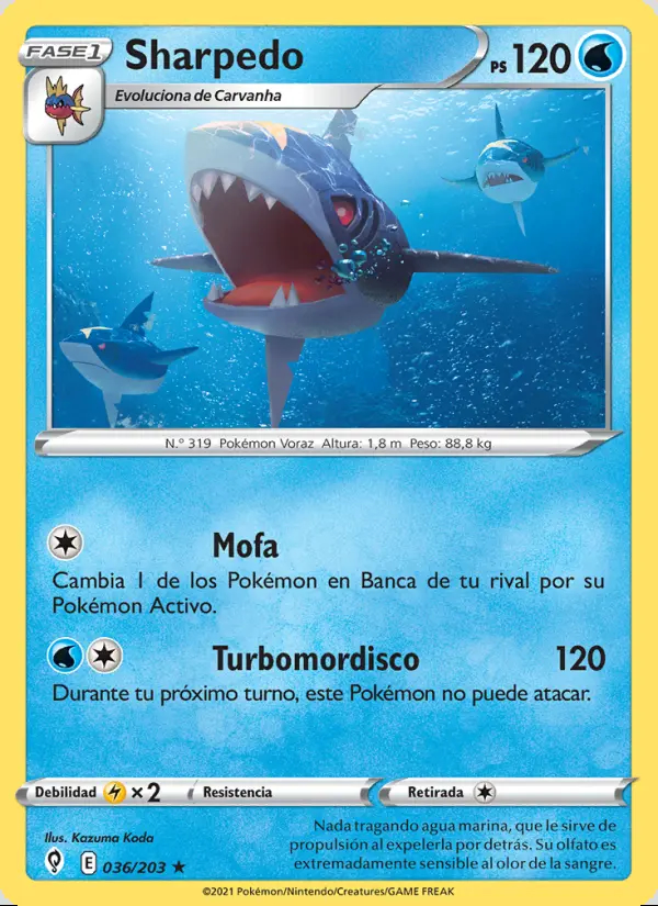 Image of the card Sharpedo