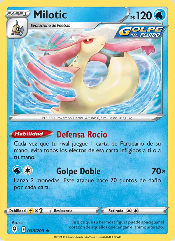 Image of the card Milotic