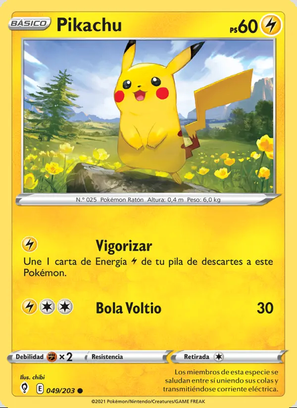 Image of the card Pikachu