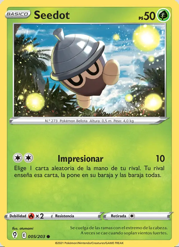 Image of the card Seedot