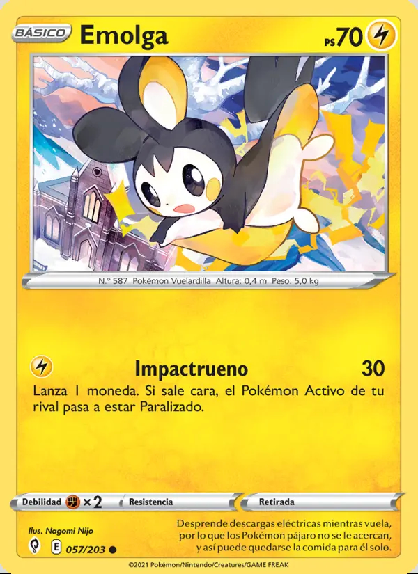 Image of the card Emolga