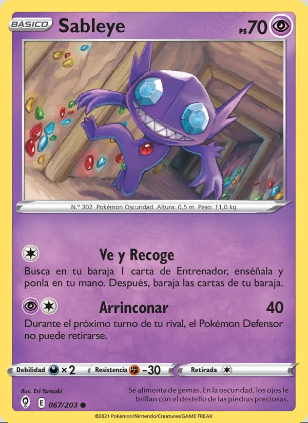 Image of the card Sableye