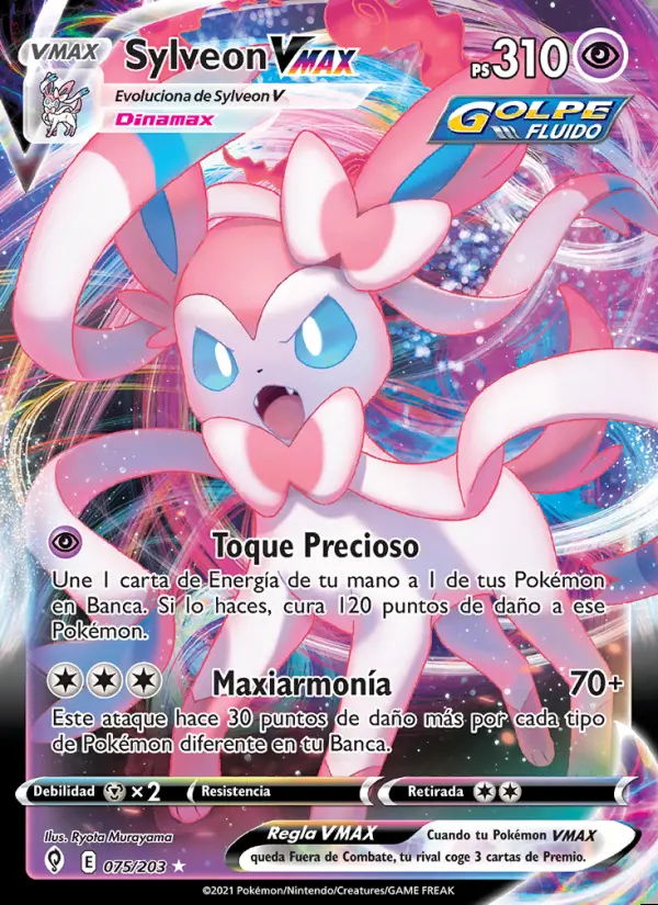 Image of the card Sylveon VMAX