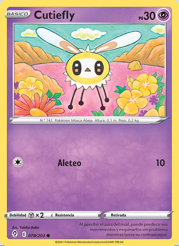 Image of the card Cutiefly