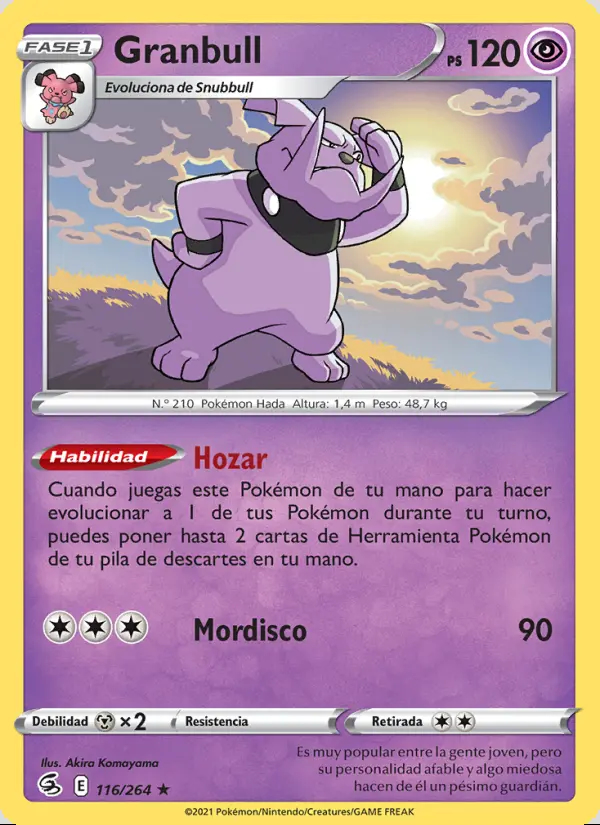 Image of the card Granbull