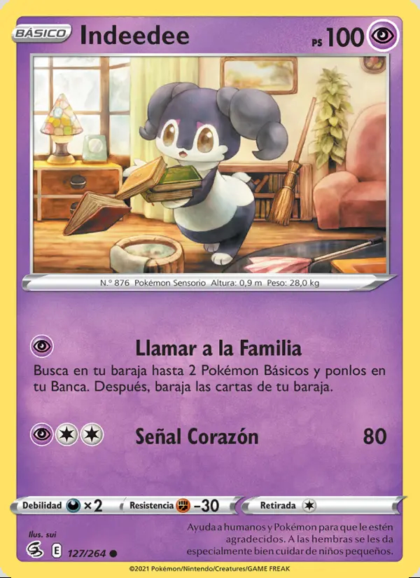 Image of the card Indeedee