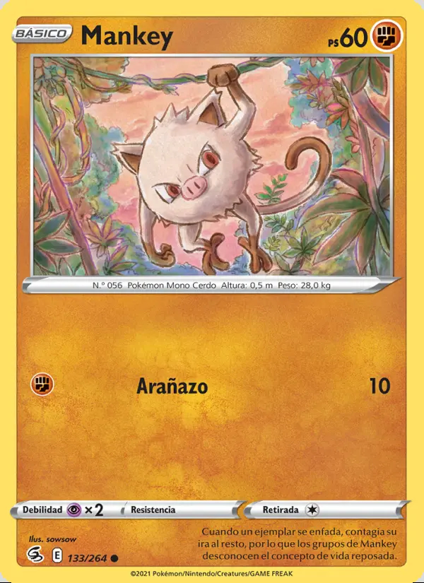 Image of the card Mankey