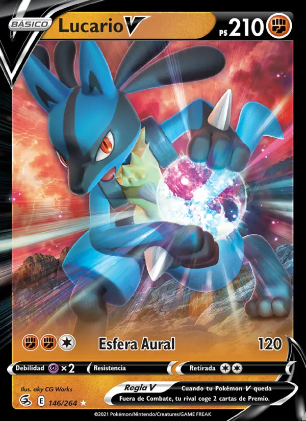 Image of the card Lucario V