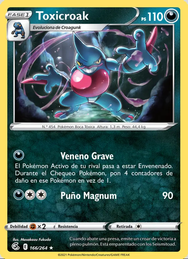 Image of the card Toxicroak