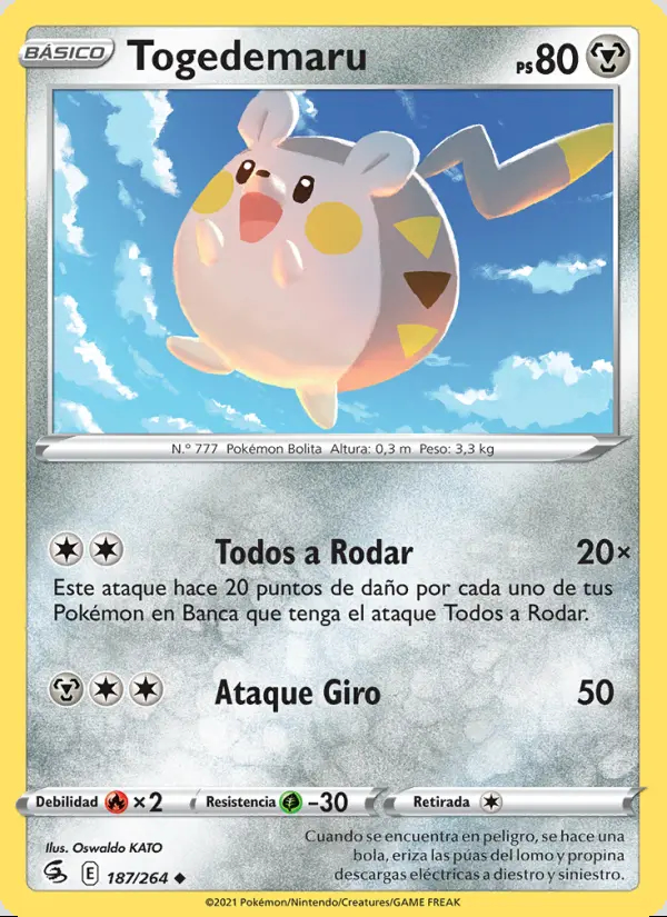 Image of the card Togedemaru