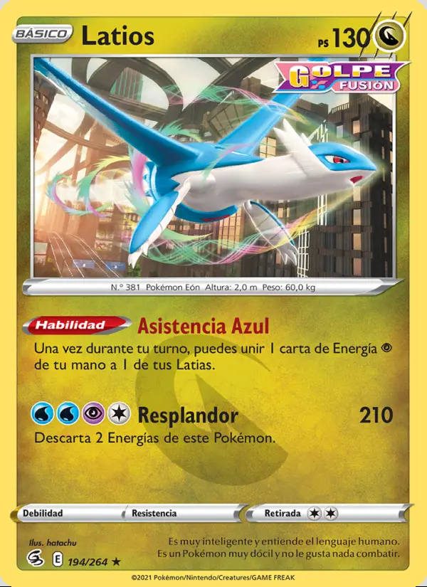 Image of the card Latios