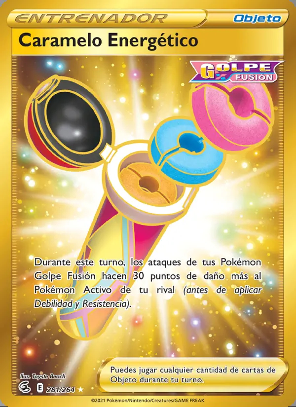 Image of the card Caramelo Energético